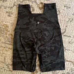 Lululemon Align Leggings Dark Green Camo 6